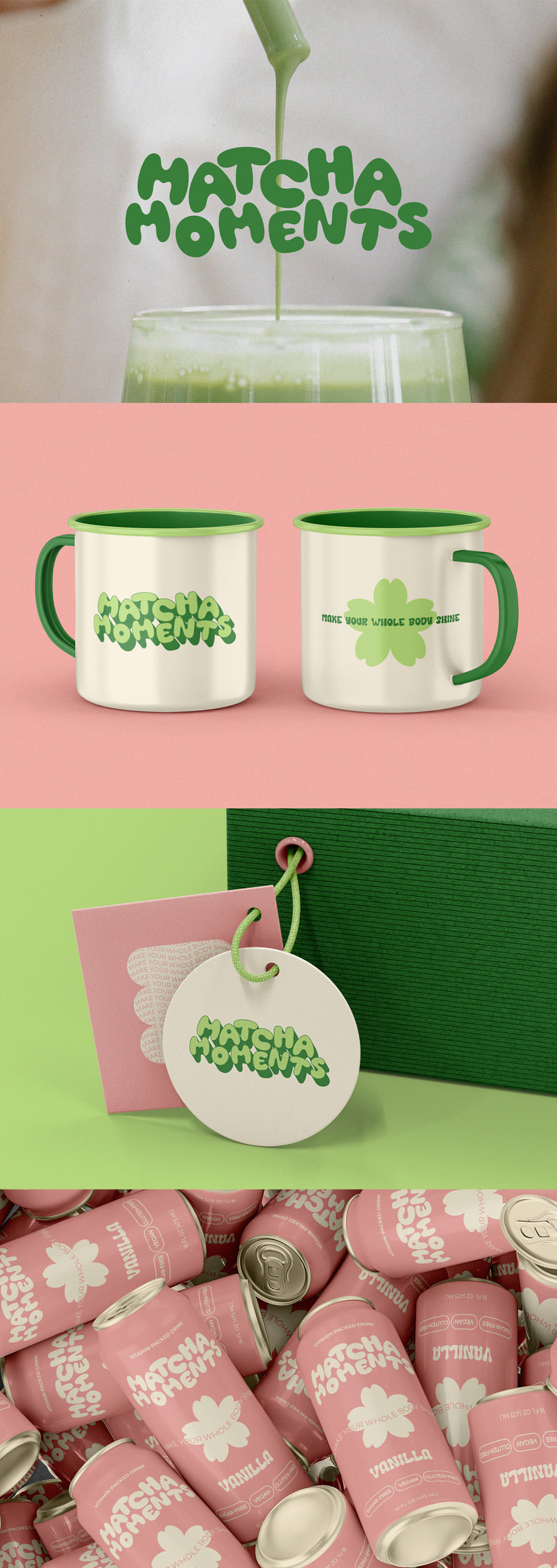 Matcha Moments Branding Identity