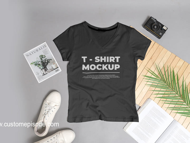 Mens T shirt mockup Free Download