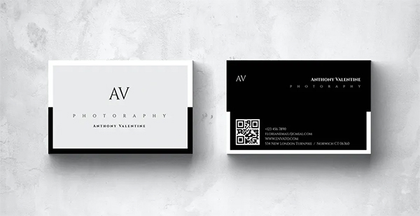 Multipurpose Minimal Business Card