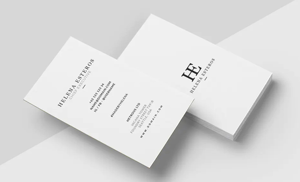 Clean Minimal Business Card