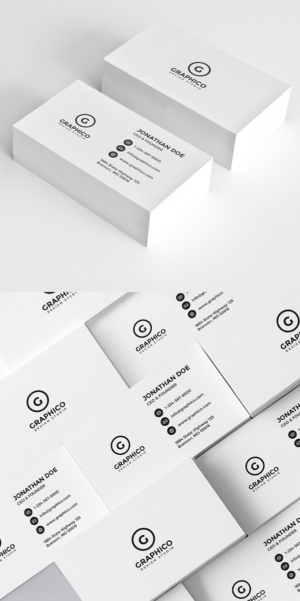 Simple Corporate Business Card