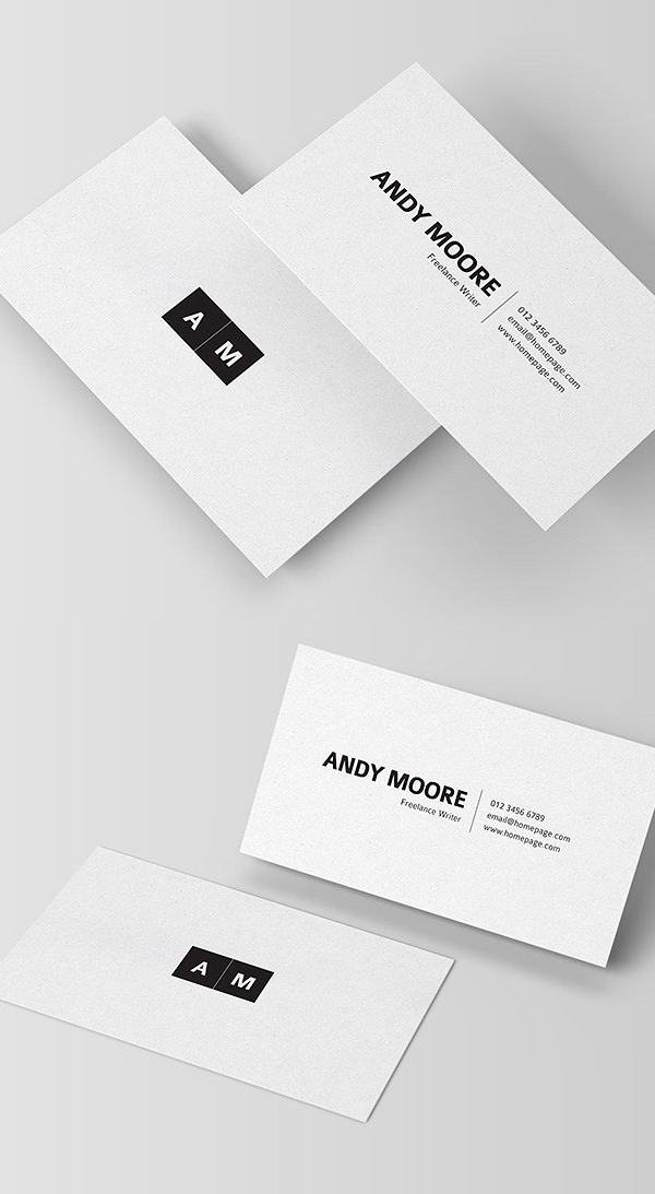 Freelancer Minimal Business Card