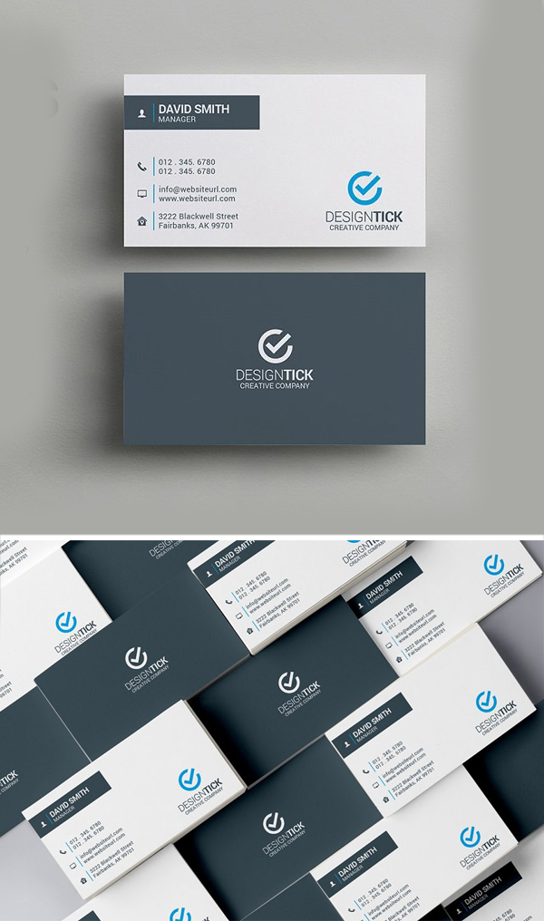 Sleek Minimal Business Card
