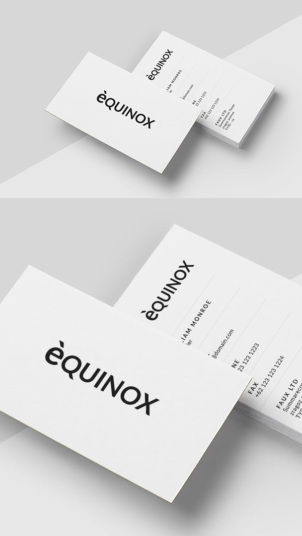 Minimal Business Cards