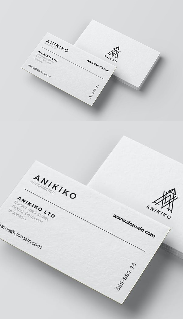Simple Minimal Business Card