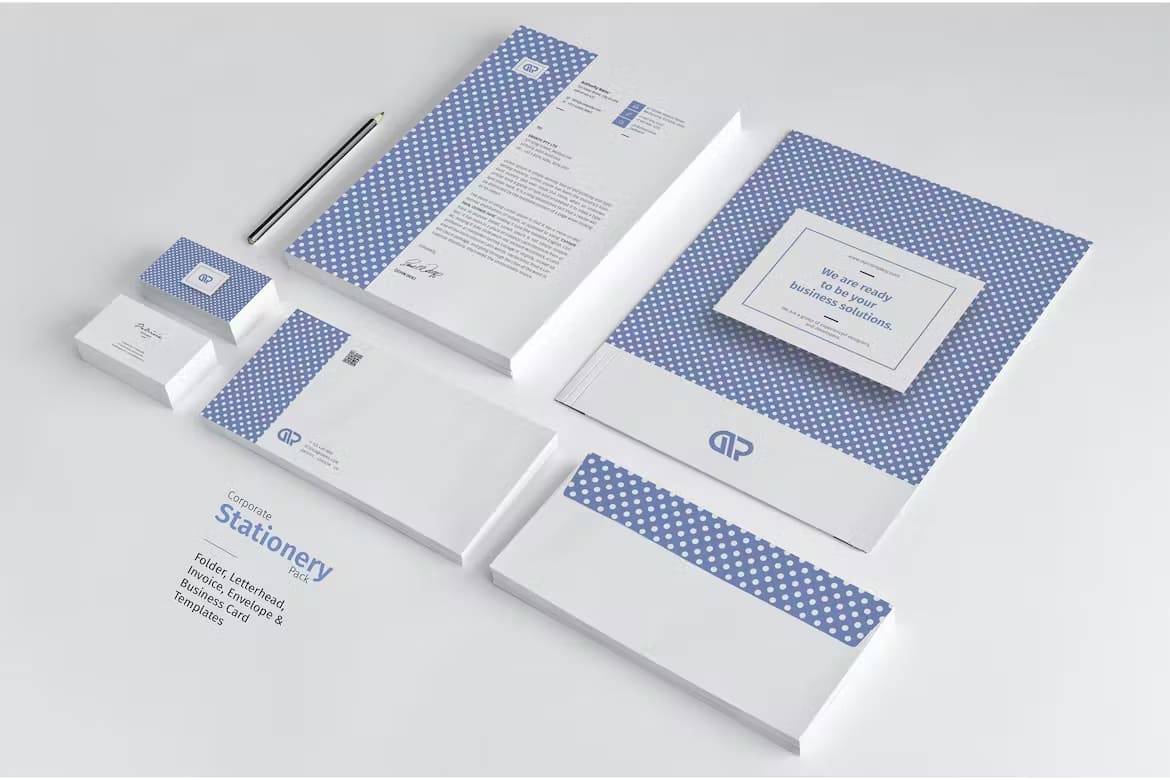 Minimal Branding Stationery Pack