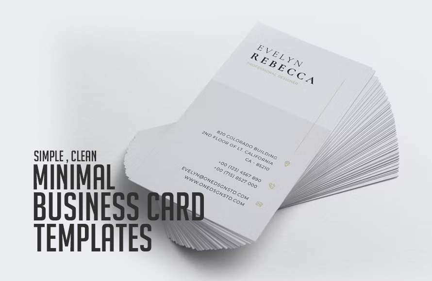 Minimal Business Card Templates
