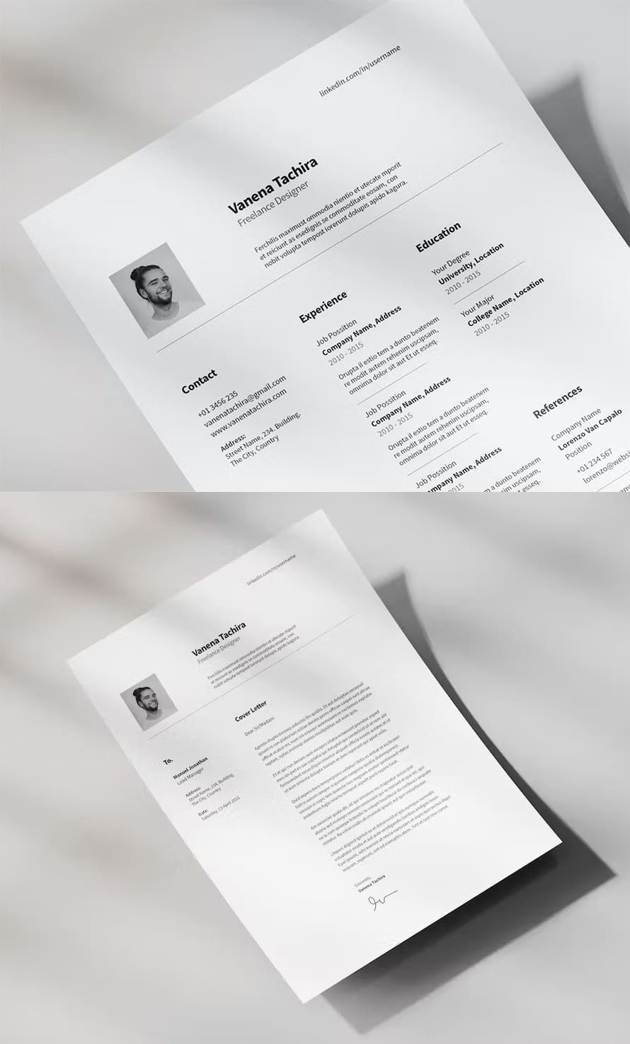 Minimal Resume Templates