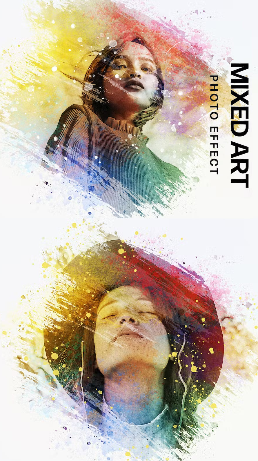 Mixed Art: Watercolor Photo Effect