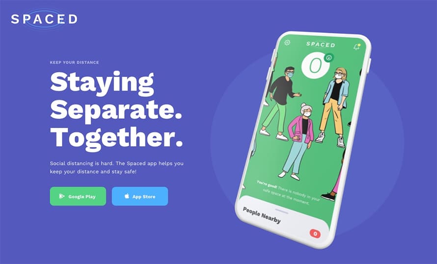 Best Mobile App Landing Page Web Design Inspiration - 36