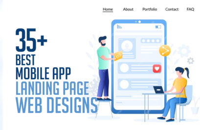 Best Mobile App Landing Page