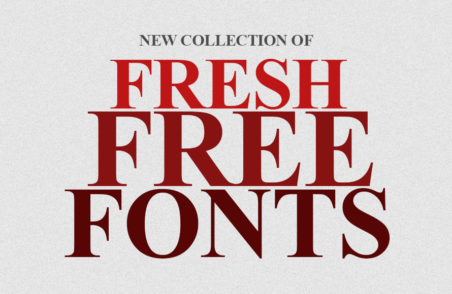 New Fresh Free Fonts Download