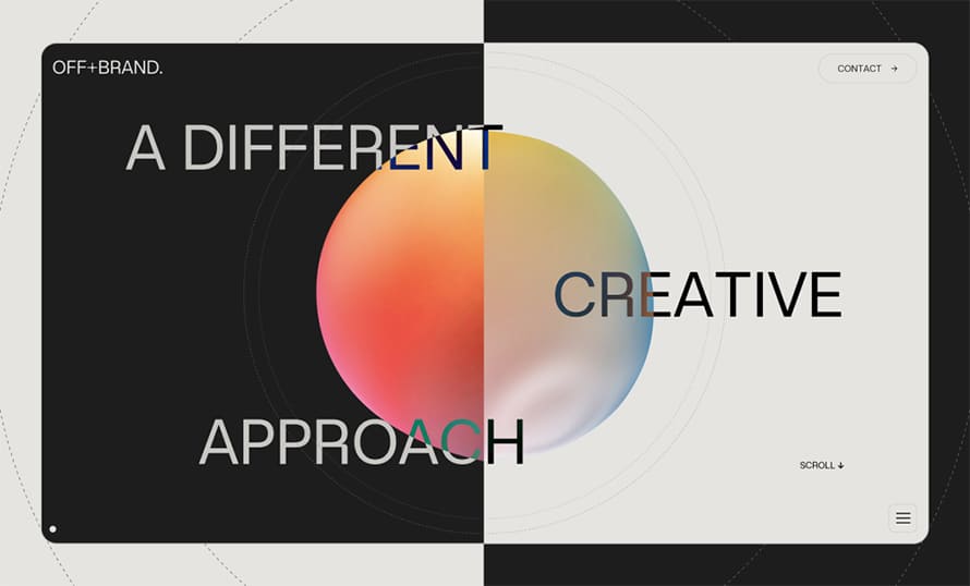 OFF BRAND Website Design