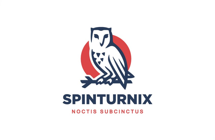 Owl Minimal Logo Design by Mersad Comaga