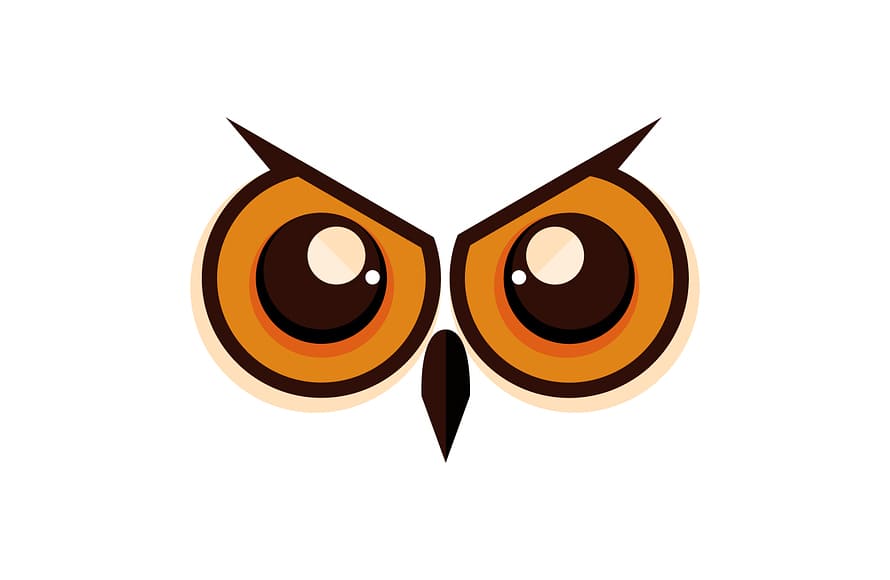 Owl Eyes Logo Design by Al Arabi