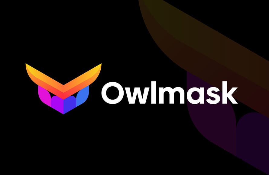 Owl Mask logo (Owl+Mask) Creative logomark by Rahid Rehman