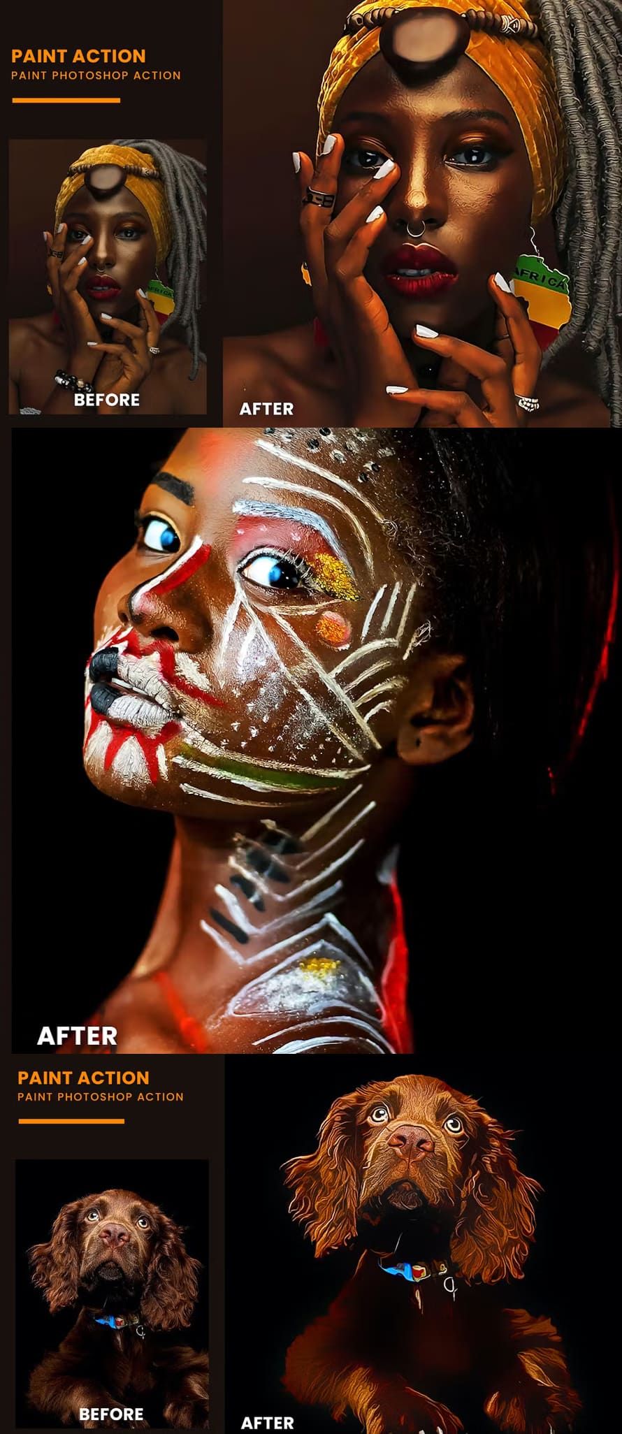 Paint Photoshop Action