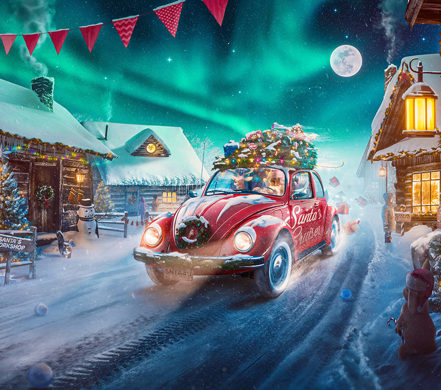 Santas Snowy Joyride