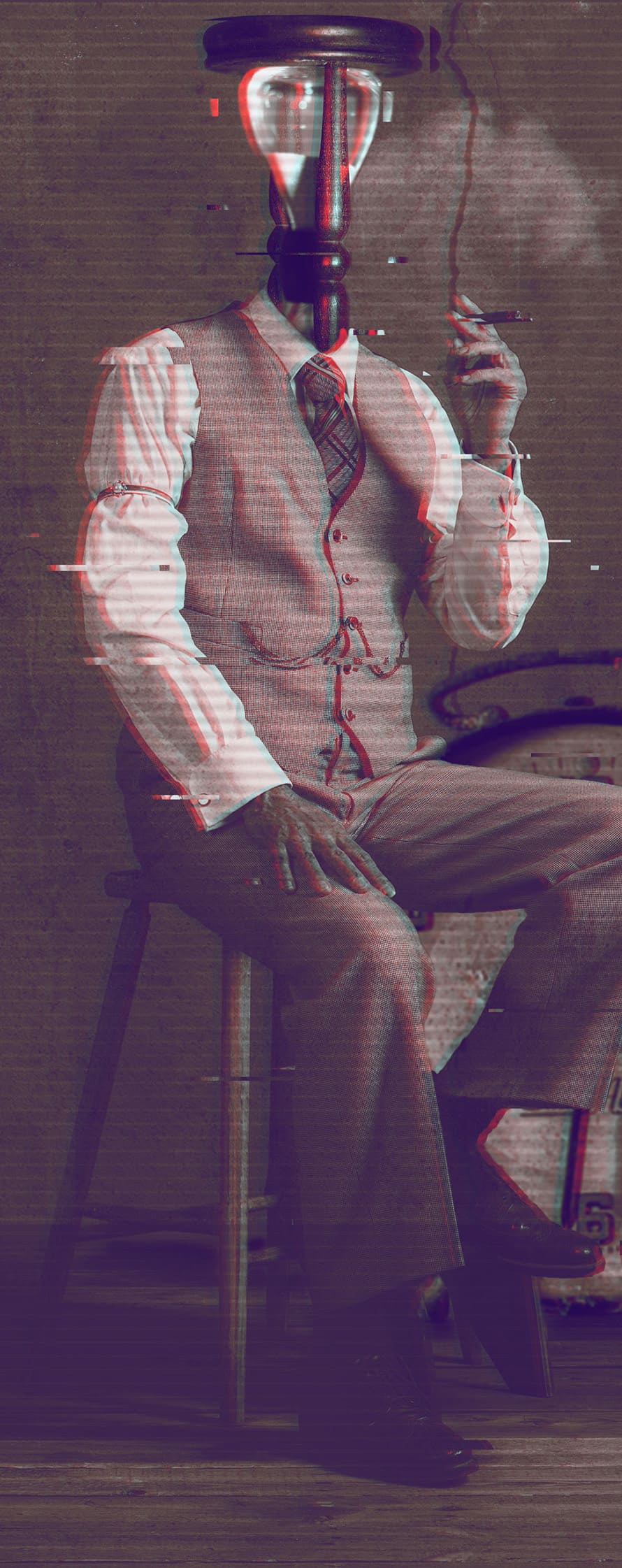 Waiting - Photo Manipulation by Abdullah Qadry