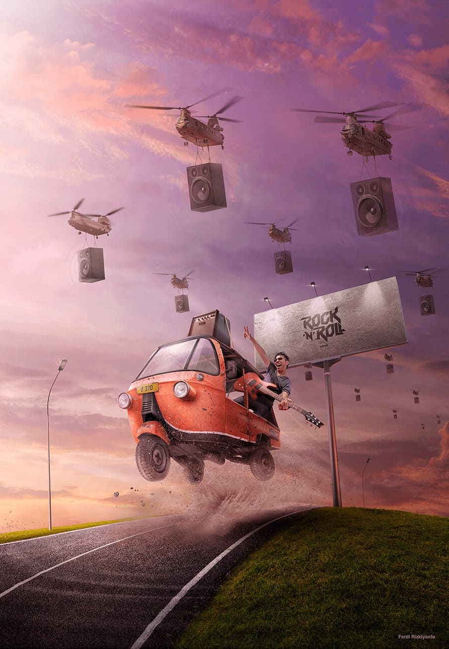 Lets Rock! Photo Manipulation by Ferdi Rizkiyanto