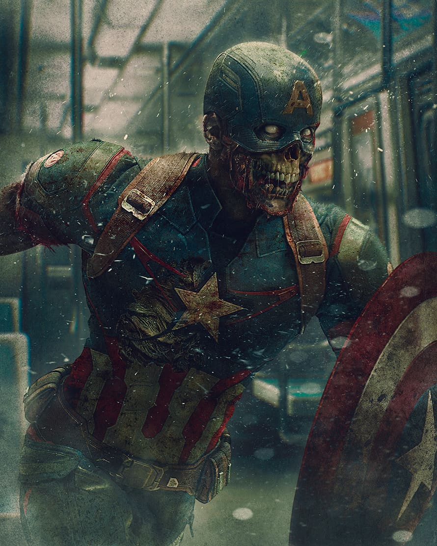 Marval Zombies by gonzalezpro studio