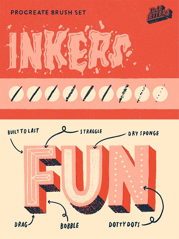 Inkers Procreate Brush Set