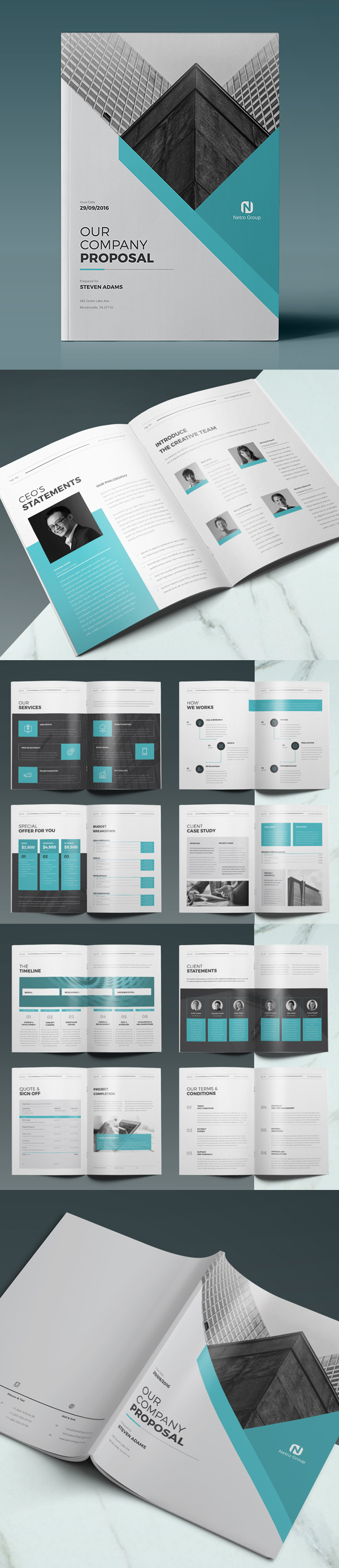 Professional Business Proposal Template