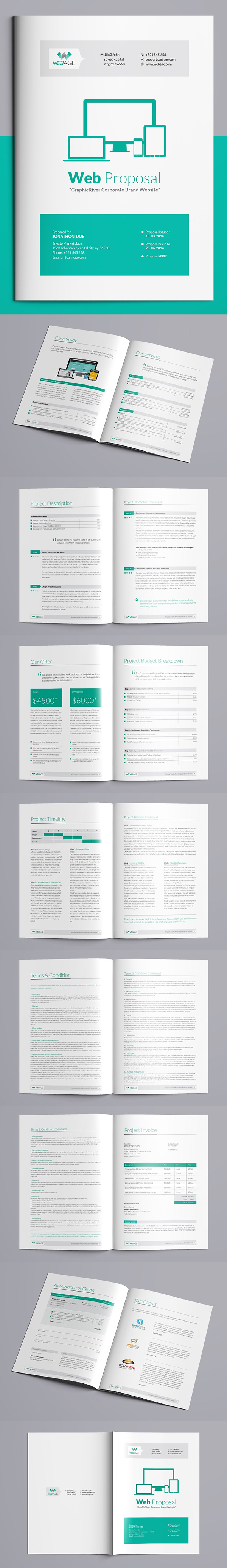 Business Proposal Brochure Template
