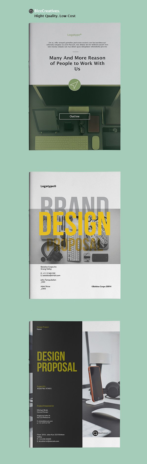 Creative Business Proposal Brochure Template