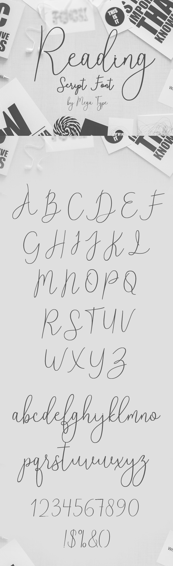 Reading Free Script Font Reading Free Script Font