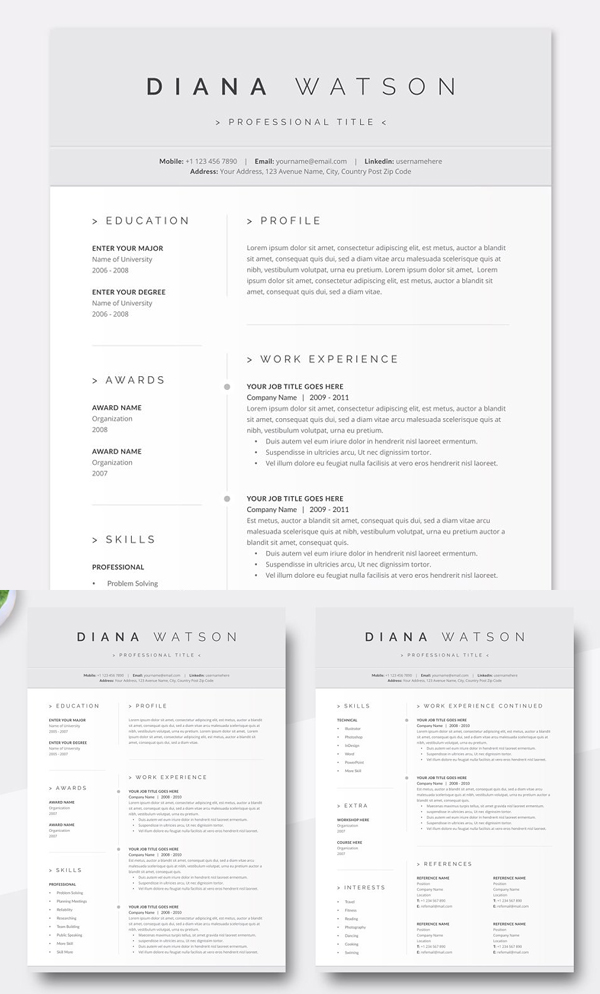 Simple Resume Template