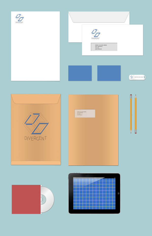 Free Stationary Branding MockUp Free Stationary Branding MockUp