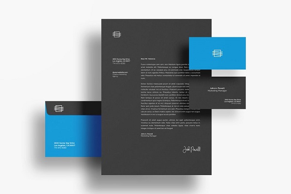 Stationary Mockup Font