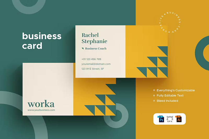Eye-Catchy Business Card Design