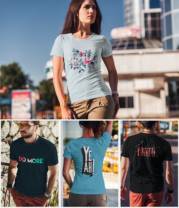 Best T-Shirt Fashion Mockup