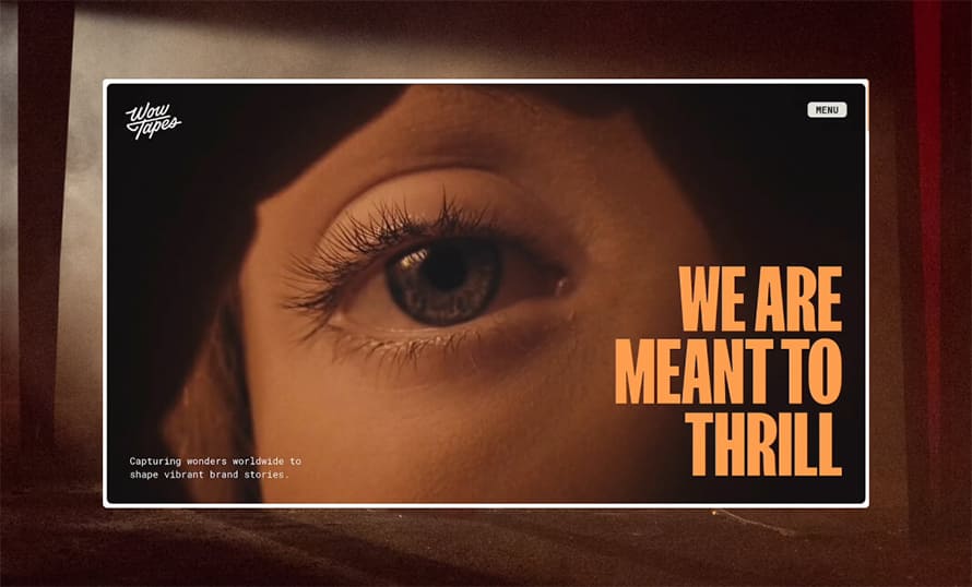 Wow Tapes Website Design